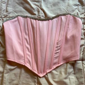 Pretty Little Things pink corset